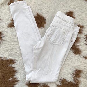 Rag & Bone Skinny Jean white size 27